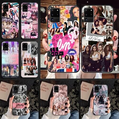 Pop Little Mix Phone case For Samsung Galaxy Note 4 8 9 10 20 S8 S9 S10 S10E S20 Plus UITRA Ultra black luxury hoesjes fashion