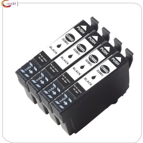 4 Back Compatible ink cartridge 288 T288XL for Epson Expression XP-330 XP-430 XP-434 Series Printers inkjet