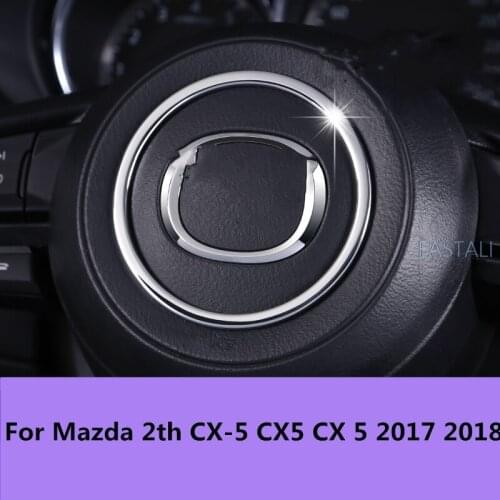For Mazda 2th CX-5 CX5 CX 5 2017 2018 decorative circle sequins bright interior refit stickers Car accessories 1pcs