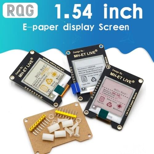 1.54 Inch Epaper Module E-paper E-Ink EInk Display Screen SPI Support Global/Part For Arduino STM raspberry pi ESP32