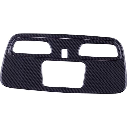 Carbon Fiber Interior Front Roof Reading Light Lamp Cover Trim Sticker Fit For Chevrolet Camaro 2016 2017 2018 2019 2020