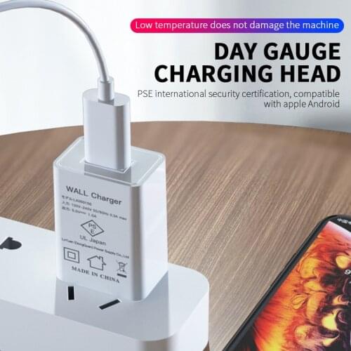 5V 1A Wall USB Charger USB JP Plug Universal Mobile Phone Charging Power Adapter Travel Charger For Samsung IPhone