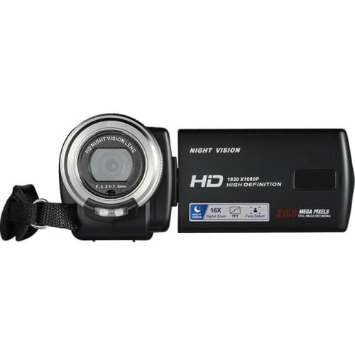 New Arrival Night Vision Digital Video Camera 20MP 3.0" 1080 HD Professional Digital Camcorder Video Recorder Freeshipping
