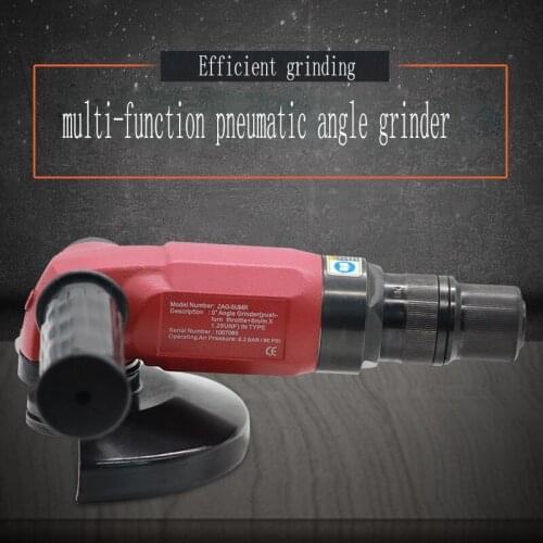 Pneumatic angle grinder