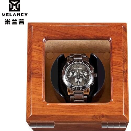 Watch Winder Motor for Automatic Mechanical Watch Luxury Dual Motor Shaker Watch AU/EU/US/UK Plug Black Clock Winder