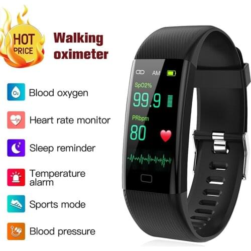 Smart Watches Heart Rate Body Sracelet Blood Pressure Oximeter Pedometer Sports Bracelet Factory Direct Sales For Android Apple
