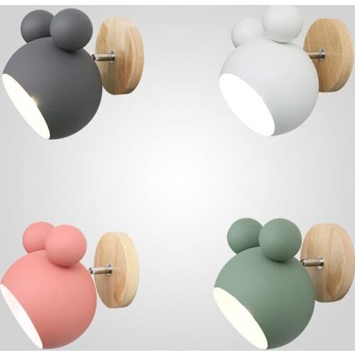 Modern arandela glass ball corridor dining room aisle monkey lamp home deco