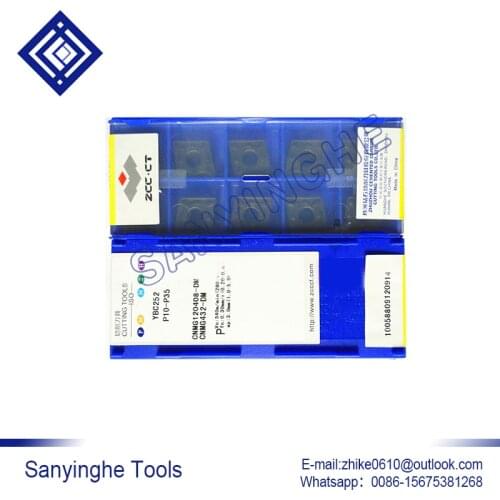 Free shipping high quality sanyinghe cnc blade lathe turinig tool 10pcs/lots YBC252 CNMG120416-PM cnc carbide turning inserts