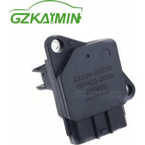 High Quality Mass Air Flow Meter OEM 22204-33010 197400-2260 2220433010 For Toyota Corolla Auris Yaris Landcruiser Hiace