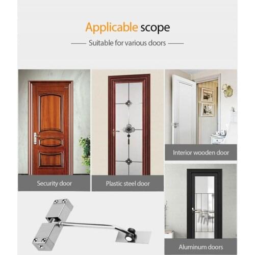 1Pcs Punch-free Automatic Door Closer Drawer Door Closer Bracket Door Closer Smart Home