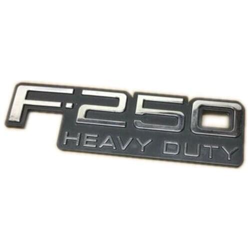 1PC FREE Shipping F-250 F250 Super Duty Fender Side Trunk Logo Emblem Plastic Badge