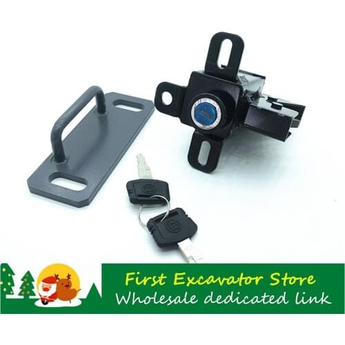Excavator parts For Hitachi ZAX70/60 High Quality Rear Cover Lock Trunk Lock Engine Cover Lock Engine Cover Lock Engine Cover