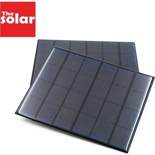 Solar Cell 5.5 V Bluetooth speaker Powerbank Digital camera Solar System DIY For Battery 5V Solar Panel Phone Chargers Portable