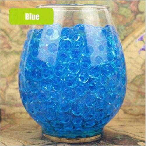 1000pcs Crystal Mud Hydrogel Gel Childrens Toys Water Drops Growing Water Balls Wedding Home Decoration 5z