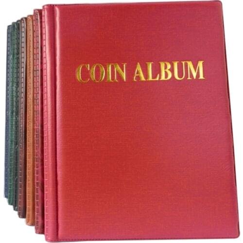 Coin Album 250 openings 10 pages World coin stock collection protection album OEM and banknote album