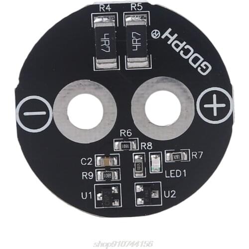 35mm 2.7V 500F Super Farad Capacitor Balance Board Round Protection Module 2.7V 2.85V 3V 360F 400F 500F Base J17 21 Dropship