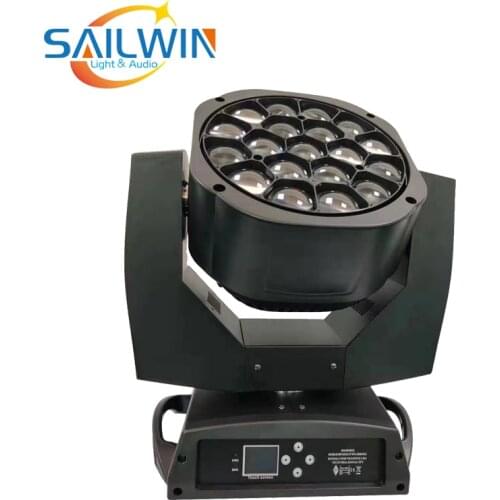 Cheap 19*10W 4in1 LED Moving Head Light K10 Bee Eye Effect Light Disco Stage Lighting For Party Event Lyre Lights