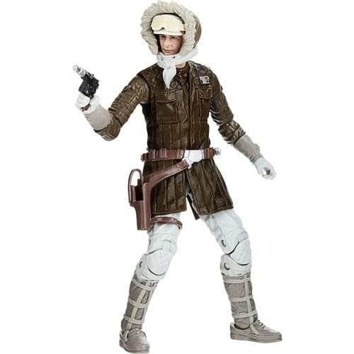 Hasbro Star Wars 6-inch The Black Series Han Solo (Hoth) Action Figure Model Doll Decoration Collectible Toy Birthday Gift
