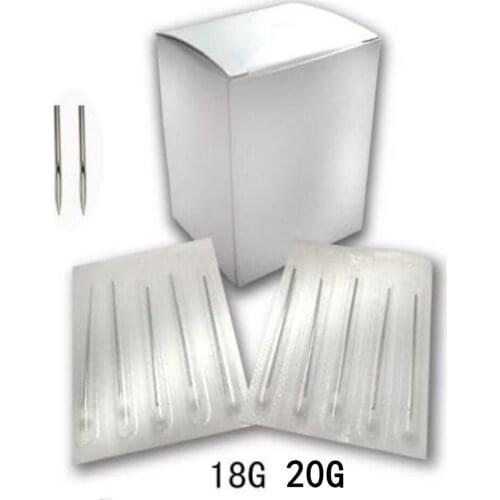 500pcs/lot Disposable Piercing Needles 18G 20G Medical Steel Sterile Body Piercing Needle Body Jewelry Tools Accessory