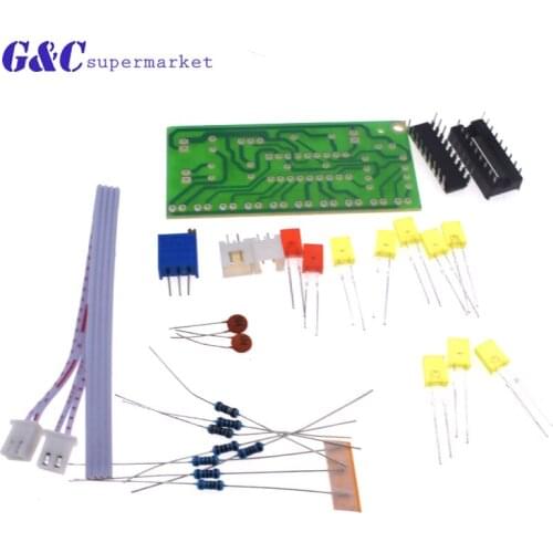 LM3915 10 LED Sound Audio Spectrum Analyzer Level Indicator Kit DIY Electoronics Soldering Practice Set diy electronics