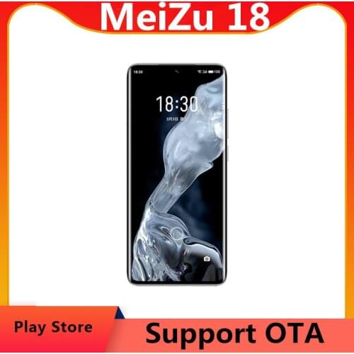 DHL Fast Delivery Meizu 18 5G Cell Phone 6.2" 3200X1440 120hz 64.0MP 30W Super Mcharger Dual Sim Snapdragon 888 Octa Core OTA