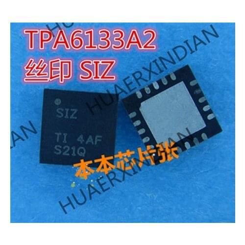New TPA6133A2RTJR TPA6133A2 print SIZ S1Z QFN20 high quality