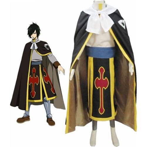 Black New Fairy Tail Dragon Slayer Shadow Dragon Rogue Cheney Ryos Full set Brand Cosplay Adult Costumes