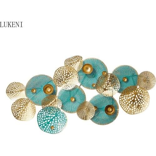 Simple and Modern Wrought Iron Wall Decoration Porch Living Room Sofa Background Wall Wall Decoration Bedroom Study Wall Hanging