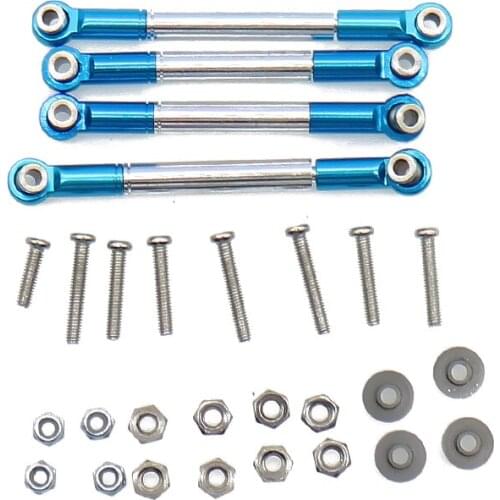 RCAWD Front Or Rear Length Unadjustable Link Set For WPL Henglong C14 C24 Crawler Update Parts