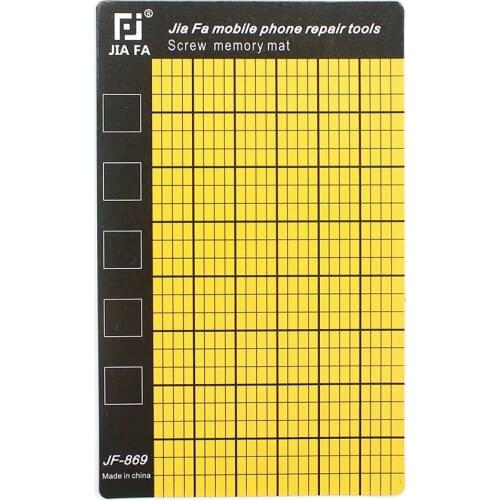 Universal Magnetic Screw Mat Phone Screws Storage Mat Memory Chart Working Pad Mobile Phone Tablets Repair Tools 145x90mm