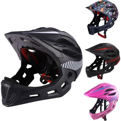 Bike Helmet LED Lights Visors For Kids Children Breathable Sport Cycling Helmet MTB Mountain Road Bicycle Helmet With Taillights