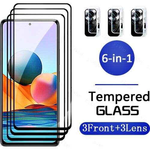 Screen Protector for Redmi Note 10 Pro Camera lens Armor tempered Glass 10S for Xiaomi Redmi Note10 Pro max note10 10Pro Film