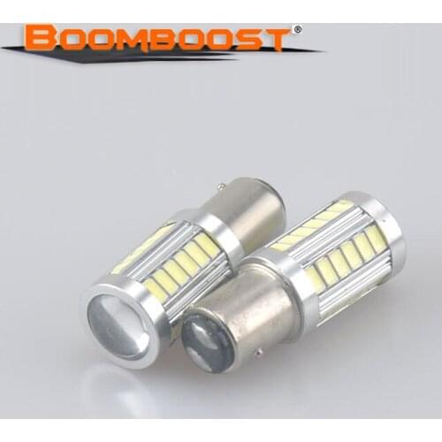 2 pieces 1156 1157 to choose 33smd 5630 5730 led BA15S P21W Car Tail Bulb Brake Lights auto Reverse Lamp Light 12V 4W