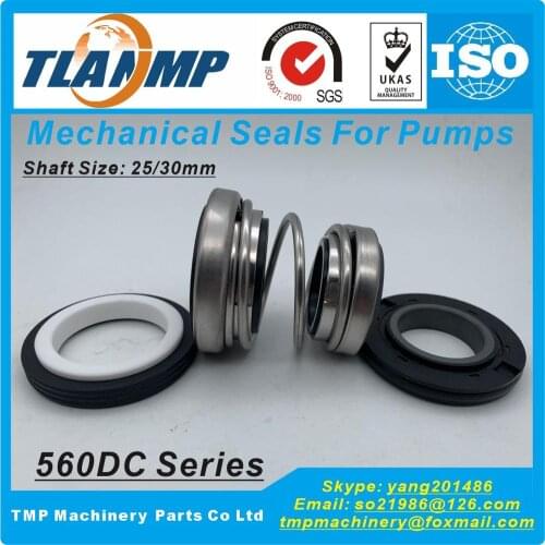 560DC-25/30 (Shaft size:25/30mm, Seat OD:44/50mm) Burgmann Double face Mechanical Seals with Conical Spring For EBARA Pumps