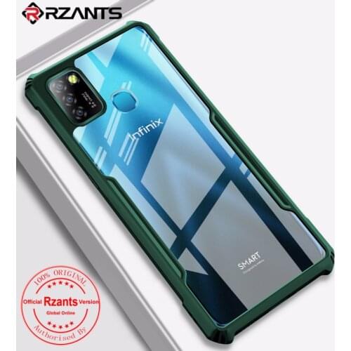 Rzants for Infinix Smart 5 Hot 10 Lite case beetle Airbag pumper Shockproof Casing Transparent Phone Shell Funda Soft Cover