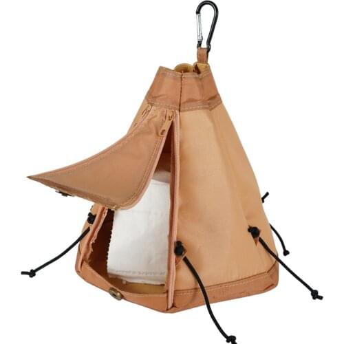 Personality Camping Tent Tissue Box Bag Napkin Holder for Living Room Toilet Car Decor