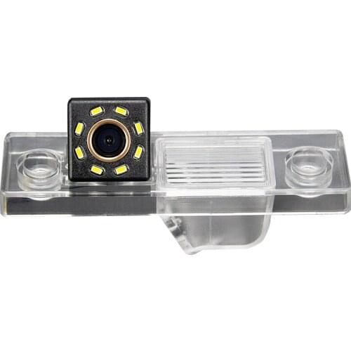 Misayaee Car Rear View Reverse Parking Camera Golden 8 LED for Chevy Chevrolet Captiva Cruze Aveo Lacetti Epica Lova Spark HRV