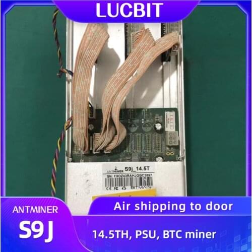 LUCBIT Second Hand Bitcoin Miner Antminer S9K 14Th/s with PSU
