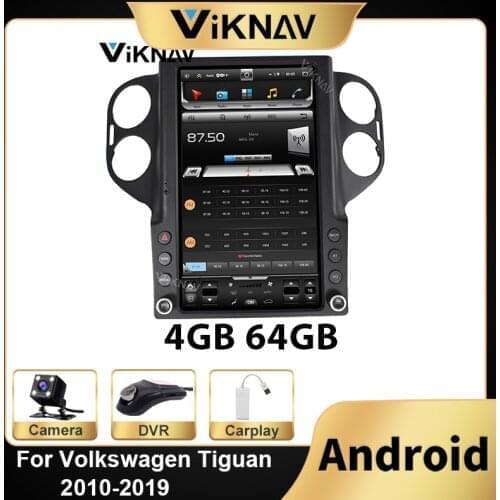 Android 13.6 inch car GPS navigation multimedia player For Volkswagen Tiguan 2010-2019 car DVD player head unit stereo