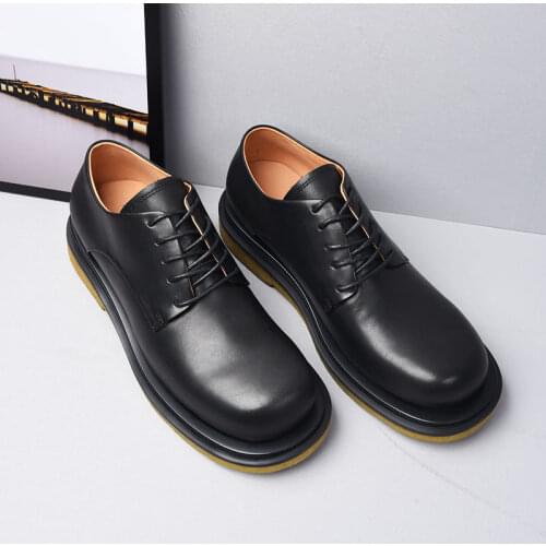 Mens Shoes Genuine Leather Social Shoe Male Dress Original Designer Luxury Brand Stylish High Quality Fashion Business New 2021