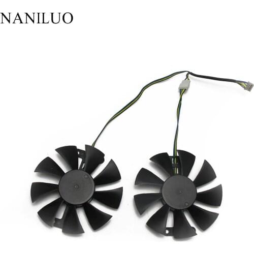 2Pcs/Set GA91S2H GTX 950 1060 GPU Cooler Fan For Galaxy GeForce GTX 950 GTX1060 VGA Cards Cooling Fan