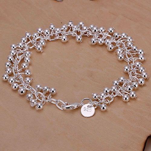Wholesale charms gifts jewelry silver plated bracelet for women fashion jewelry Purple Bracelet/ebvamtca GY-AH035