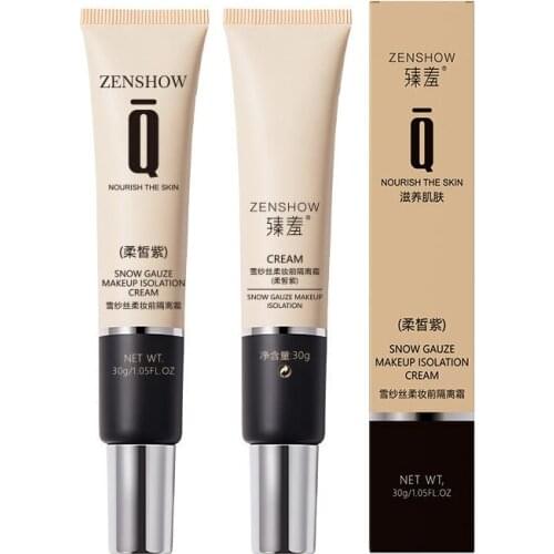 30g Matte Face Base Primer Base Isolation Cream Makeup Primer Cream Pore Invisible Moisturize Brighten Concealer BB Cream TSLM1