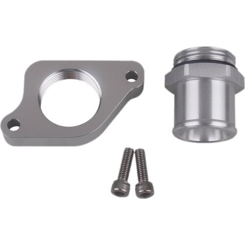 Premium Alloy Car Coolant Housing Water Neck Straight Through with Screws Durable for Long Time Use