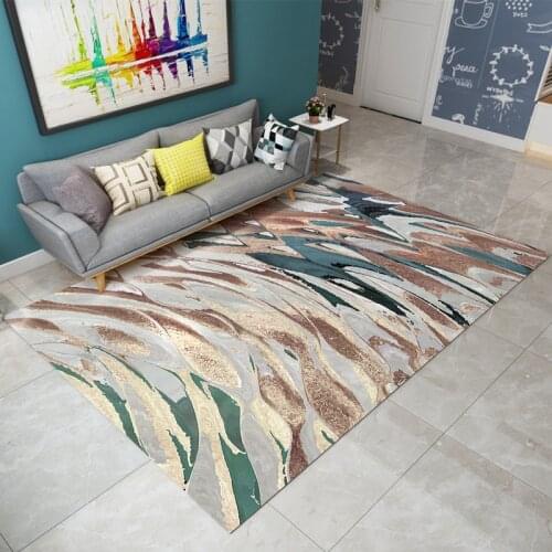 Modern Abstract Ink Carpet Geometric Carpets Living Room Bedroom Rugs Floor Mat Bedside Table Study Floor Mat Door Area Rugs