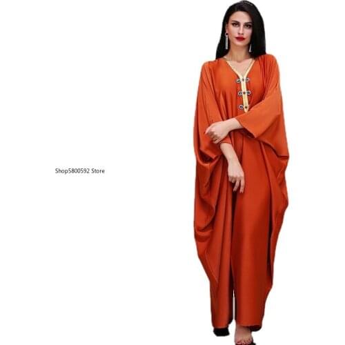 Eid Muslim Abaya Dubai Turkey Islam Arabic Kaftan Robe Longue Dresses Abayas For Women Djellaba Femme Caftan Marocain De Soiree