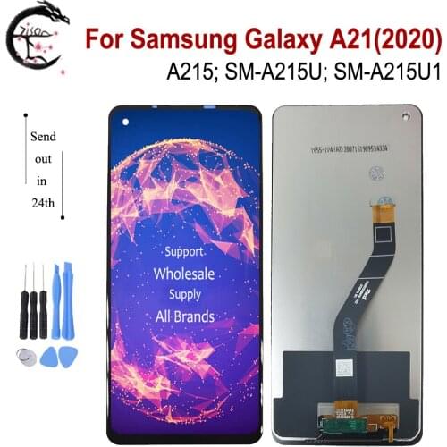 6.5" A215 LCD With Frame For SAMSUNG Galaxy A21 2020 Display SM-A215U A215 LCD Screen Touch Sensor Digitizer Assembly module