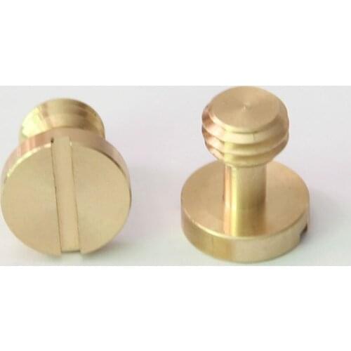 2pcs 3/8" high quality brass screw for tripod and Quick Release plate new (pack of Two)