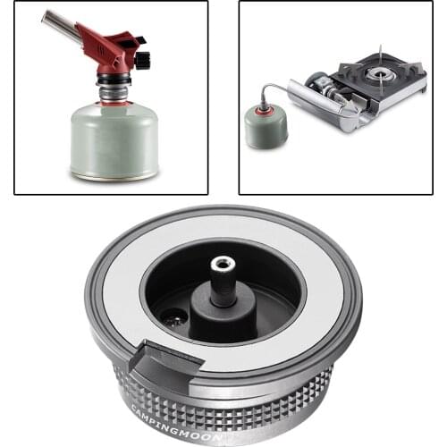 Gas Stove Adapter Conversion Cylinder Propane Adaptor Split Burner Outdoor BBQ Hiking Cooking Converter Connection Accessory