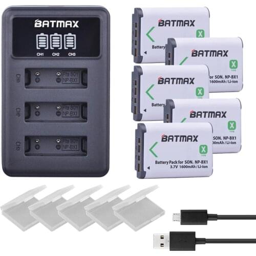 NP-BX1 NPBX1 Bateria + LED 3-Slots USB Charger for for Sony DSC RX1 RX100 AS100V M3 M2 HX300 HX400 HX50 HX60 GWP88 AS15 WX350